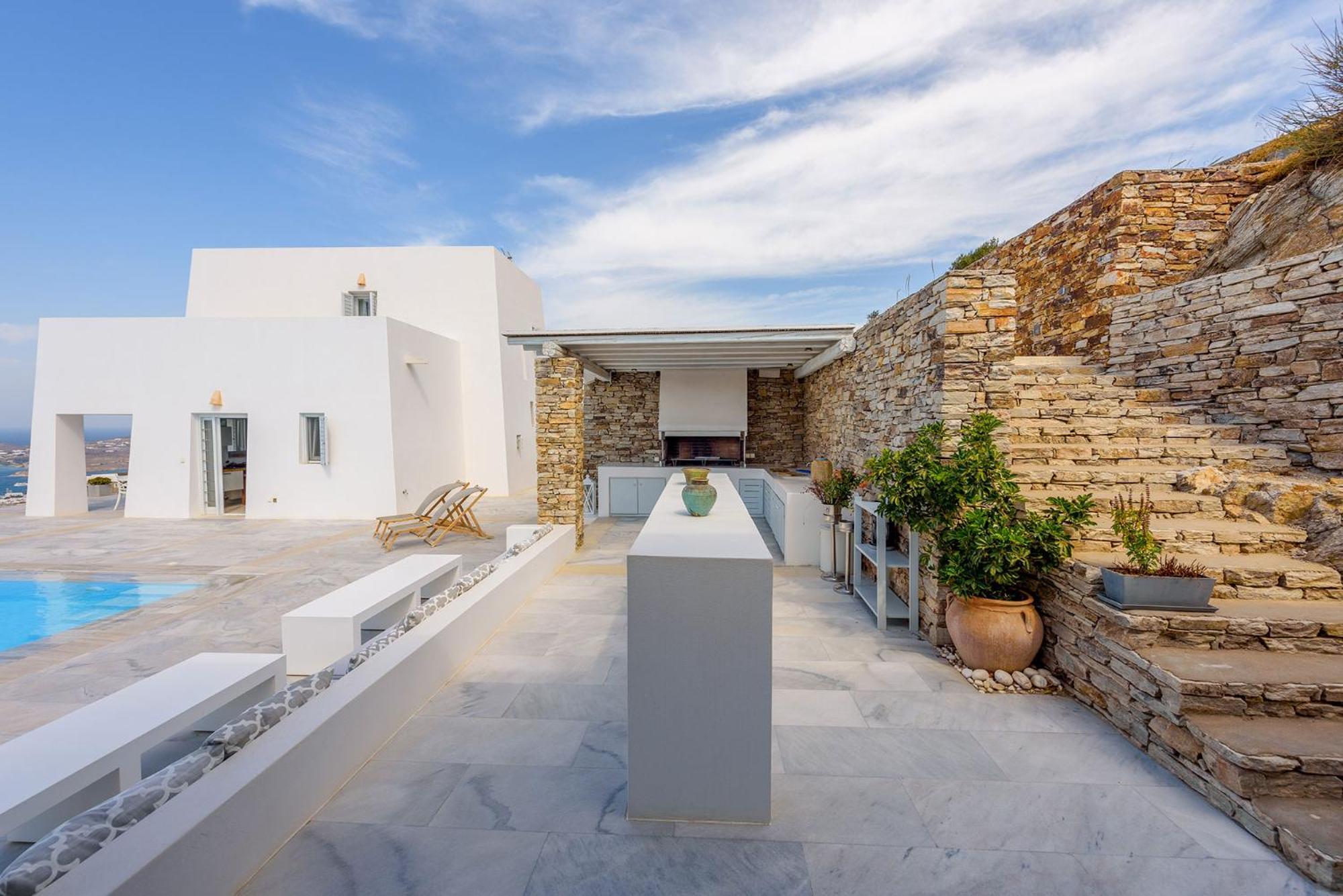 Tluxuryvilla Parikia  Luaran gambar